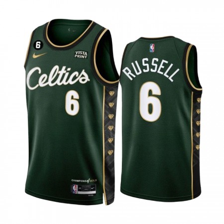 Camiseta Hombre NBA Boston Celtics Bill Russell 6 2022-23 Nike City Edition Verde Swingman